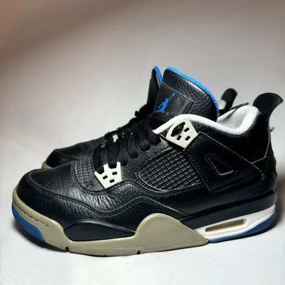 Size 6.5 - Nike Air Jordan 4 Retro BG Motorsports Alternate Men's Shoes - Picture 8 of 8